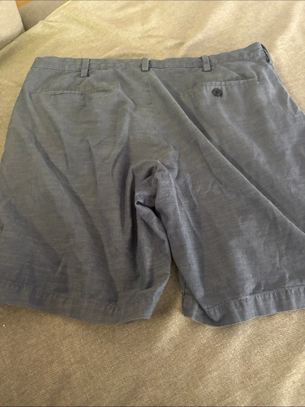 Banana Republic Navy Flat-Front Men's Shorts